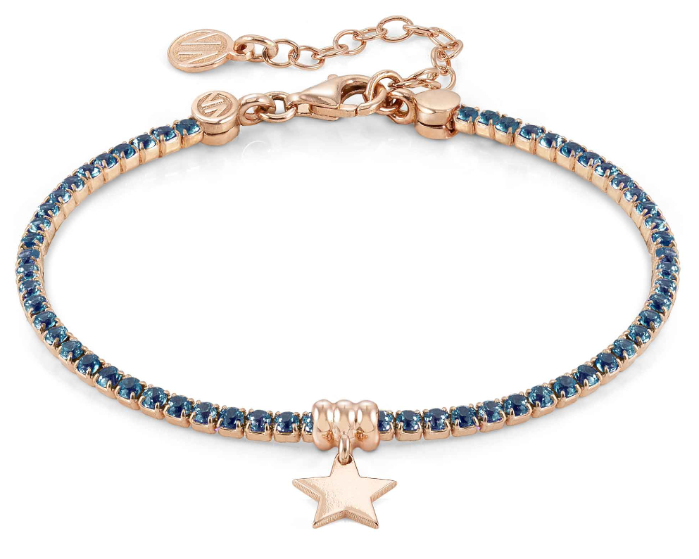 Nomination Chic & Charm rannekoru Ruusukulta sininen tähti 148612/028