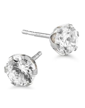 Kultakorvakorut zirkonia 5 mm kruunu 147171ZW