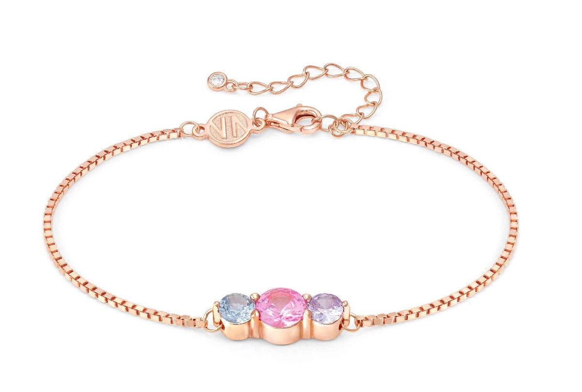 Nomination Color Wave rose gold rannekoru 149816/011