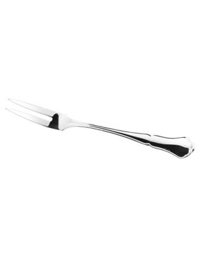 Chippendale Hopeinen Asettihaarukka