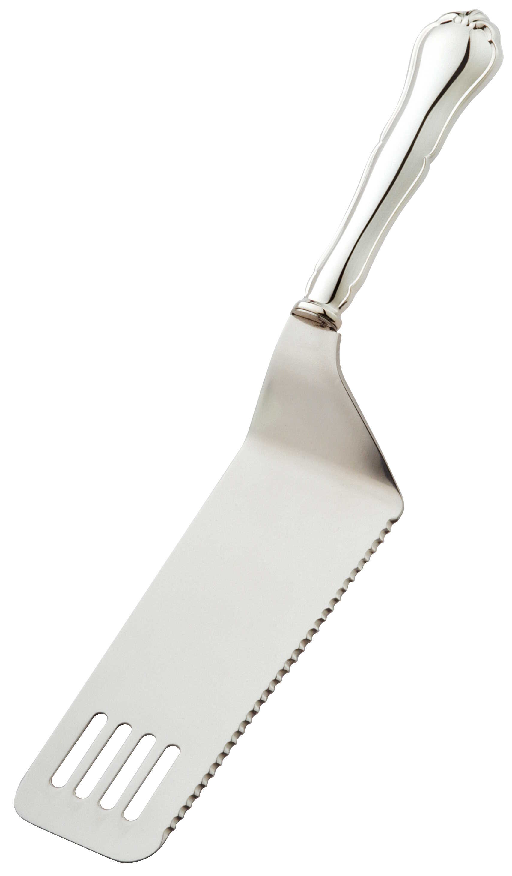 Chippendale Hopeinen Voileipäkakkuotin