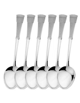 Tähkä Hopeiset Jälkiruokalusikat