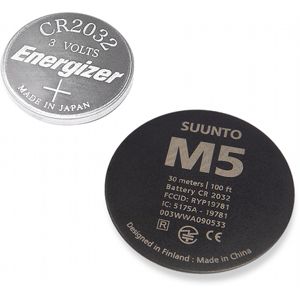 Suunto M5 vaihtoparisto, musta takakansi main product photo
