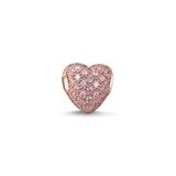 Thomas Sabo Karma Bead Pink Pave Heart K0144-416-9