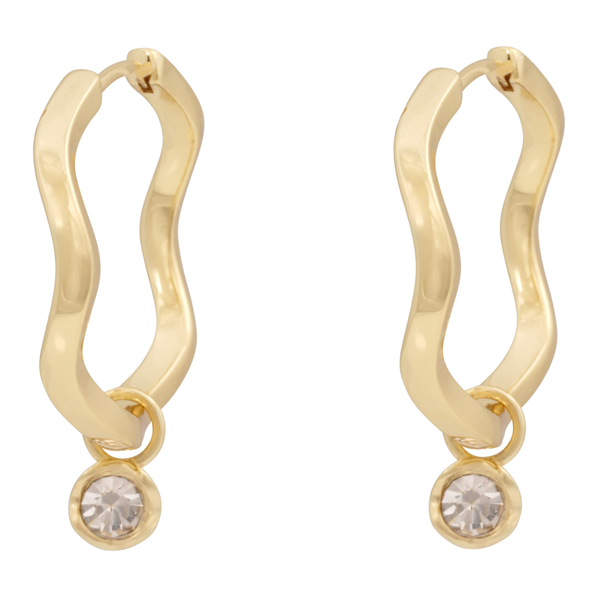 Snö of Sweden Kitty kullatut kristalliriipus korvakorut 1392-6700251