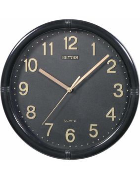 Rhythm Seinäkello Musta CMG434-NR02 28cm