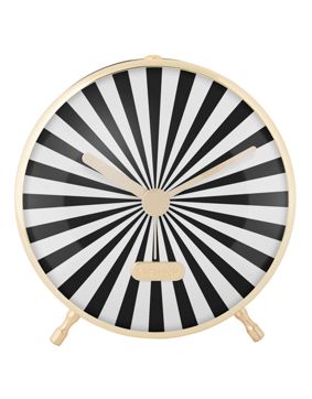 Karlsson herätyskello Candy Swirl black & white KA6008BK