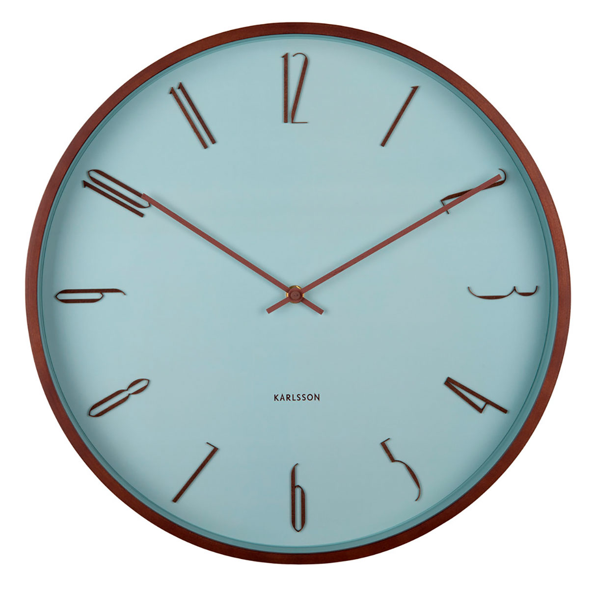 Karlsson seinäkello Scandia misty blue KA6014BL