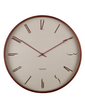 Karlsson seinäkello Scandia warm grey KA6014WG