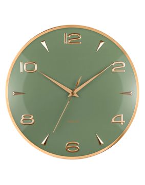 Karlsson seinäkello Sienna Glow jungle green KA6017GR