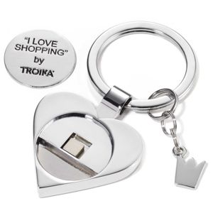 Troika I Love Shopping KR14-17/CH Avaimenperä