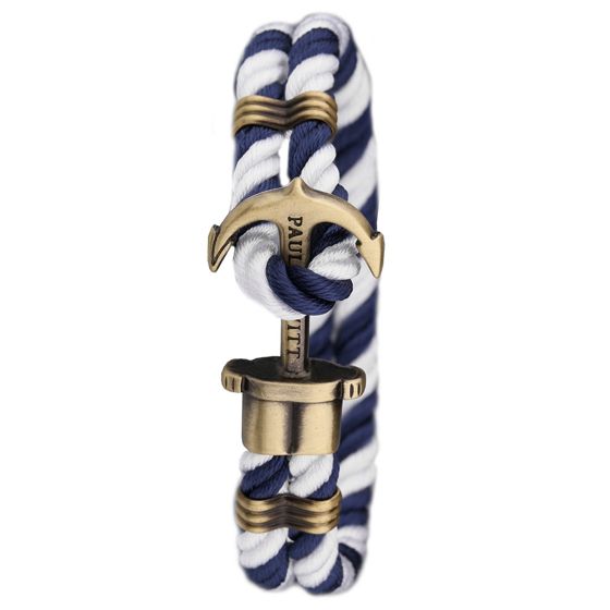 Paul Hewitt Phrep Anchor Bracelet Navy Blue-White PH-PH-N-NW