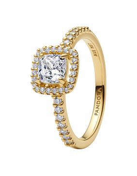 Pandora Timeless kullattu halo-sormus 163555C01