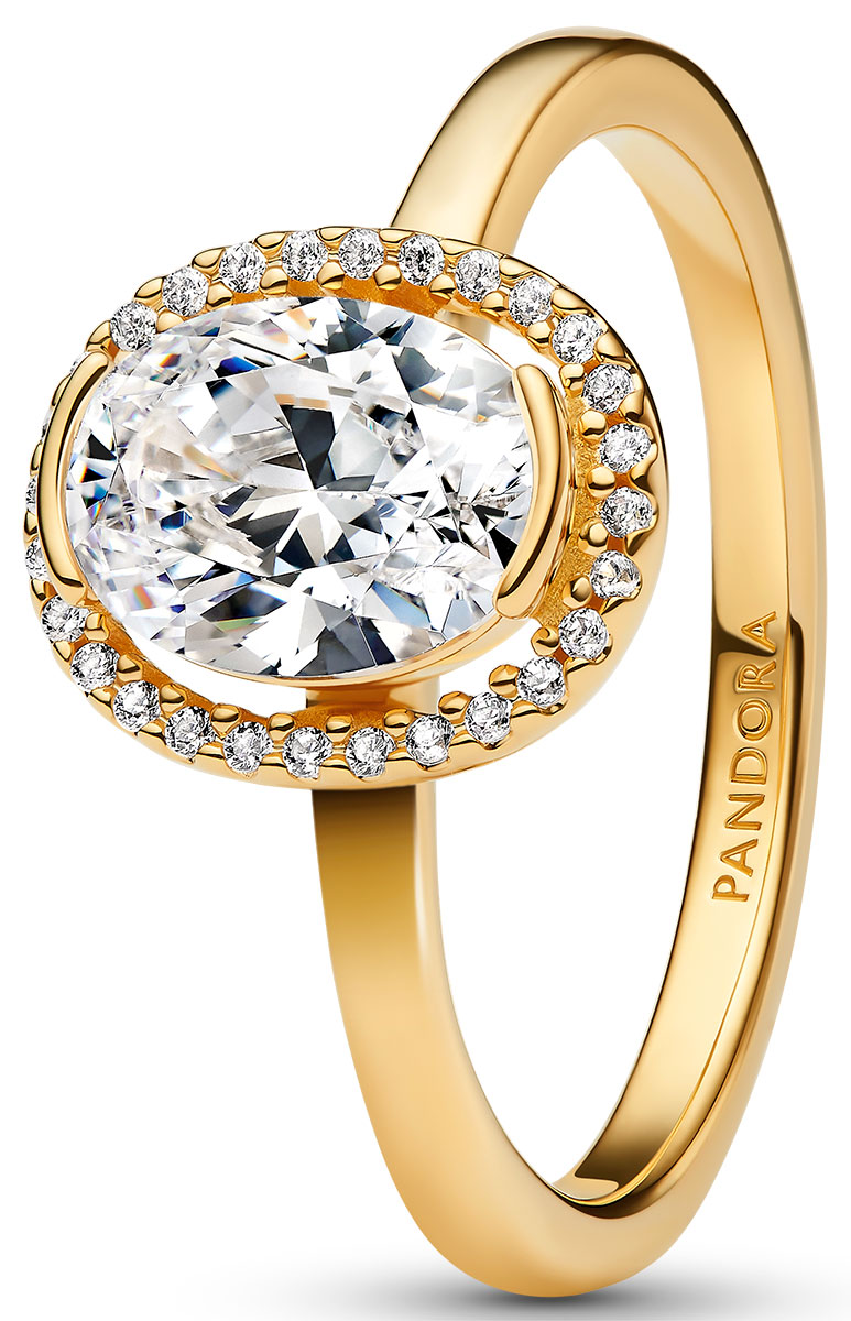 Pandora Timeless kullattu halosormus 163802C01-58