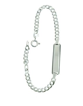 Hopea laattarannekoru lasten panssariketjulla R6/16