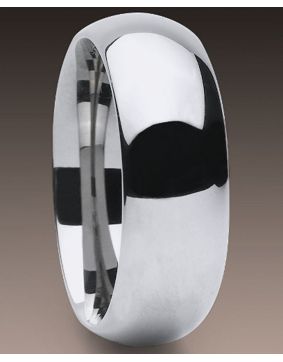Bosie titanium / tungsten sormus 7,7mm TI&TU018