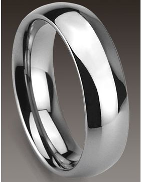 Bosie naarmuuntumaton titanium/ tungsten sormus TI&TU115/6mm