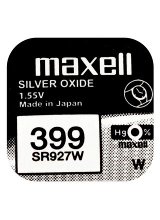Maxell SR927W hopeaoksidiparisto 399