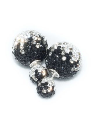BB-Korvakorut Crystal 8/16 Blackfade