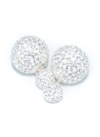 BB-Korvakorut Crystal 8/16 White