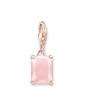 Thomas Sabo Charm Club hela vaaleanpunainen kivi 1867-536-9