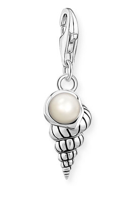 Thomas Sabo Charm Club shell with pearl silver hela 1891-082-14