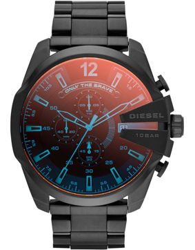 Diesel DZ4318 Mega Chief Iridescent Crystal
