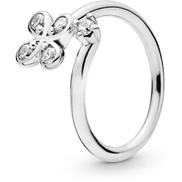 Pandora four petal flower necklace Clearance