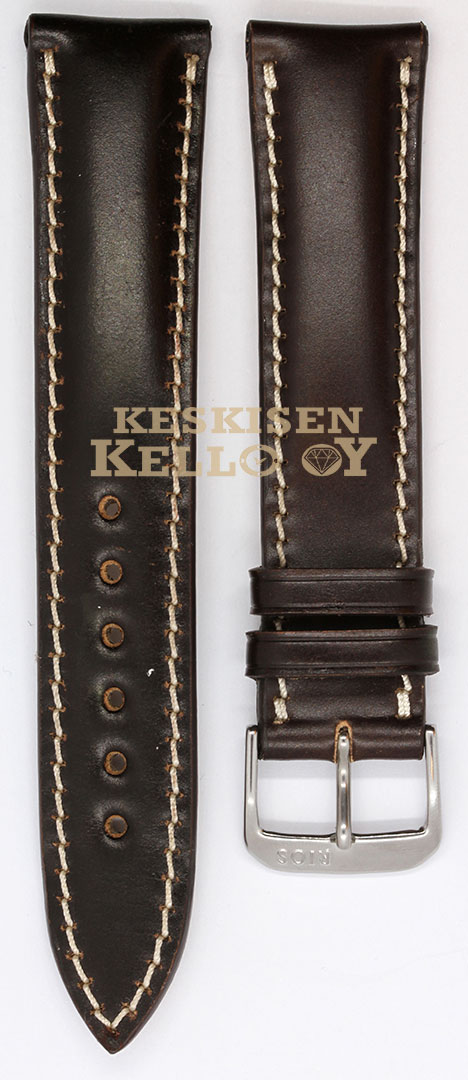 Rios1931 New York 1990720/18M ruskea nahkaranneke