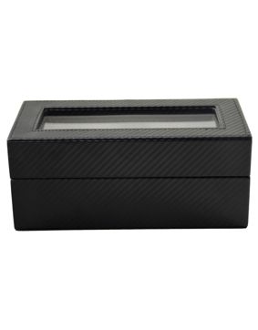 Kellolaatikko 4 kellolle musta 078804