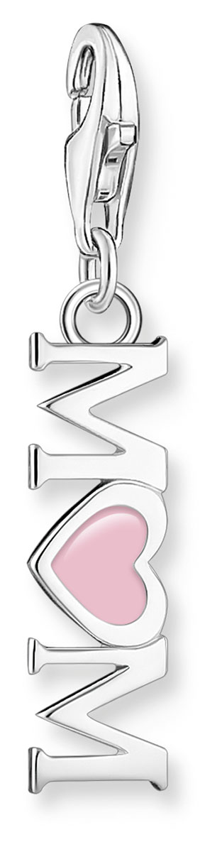 Thomas Sabo Charm Club Charmista mom with pink heart hela 2001-007-9