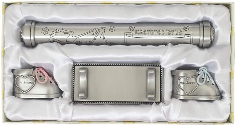 Kastetodistus jalustalla+ Eh/Ek-rasiat setti 078737