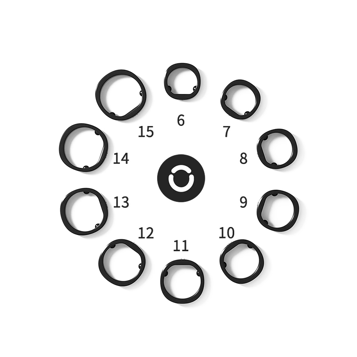 RingConn Gen 3 sovitussetti
