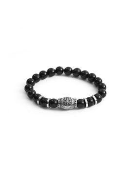 Lykken Viking Obsidian rannekoru