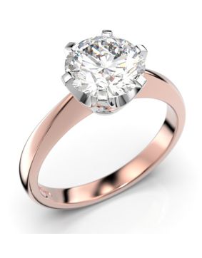 Festive Classic yksikivinen timanttisormus 204-150-PV