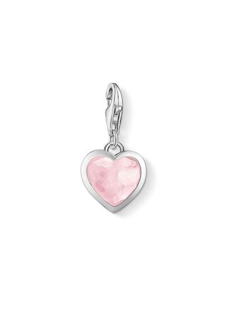 Thomas Sabo Charm Club 1361-034-9 rose quartz heart hela
