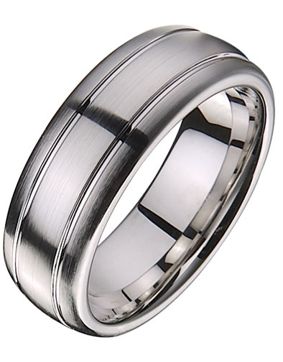 Bosie sormus, titanium / tungsten 7019, 7mm