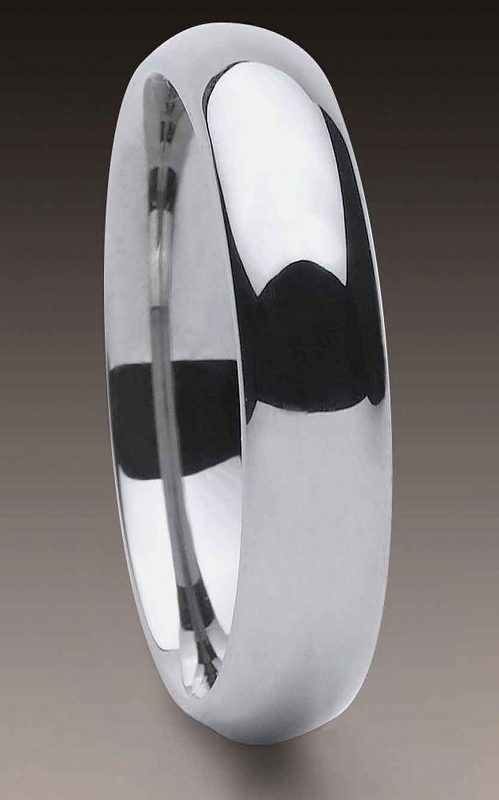 Bosie naarmuuntumaton titanium/tungsten sormus 4mm TI&TU023