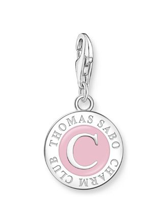 Thomas Sabo Charm Club Charmista pink Charmista Coin silver hela 2096-007-9