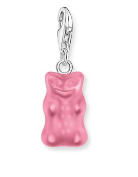 Thomas Sabo Haribo silver charm pendant goldbears in pink riipus 2193-017-9
