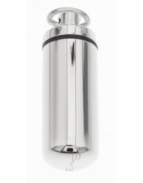 Silver Bar purkki riipus kierrekorkilla teräs 30mm 2272