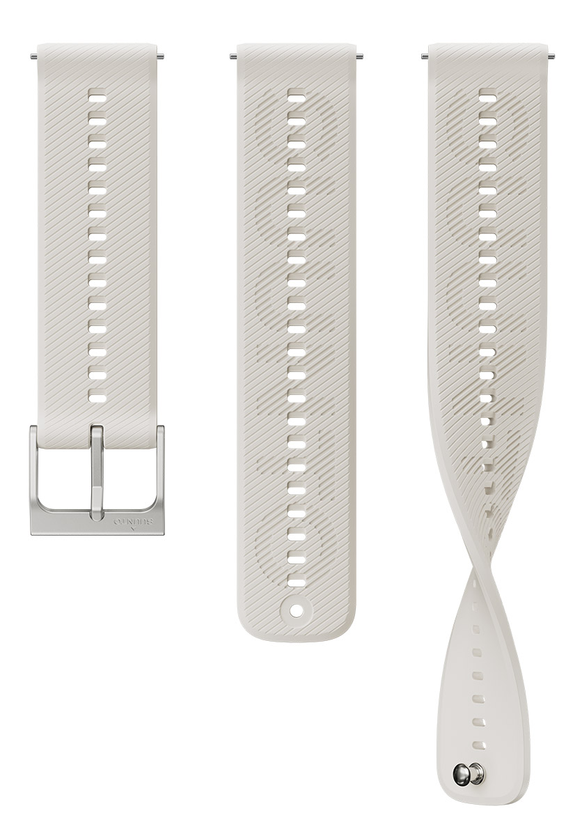 Suunto Athletic 6 silikoniranneke 22 mm Frost Gray