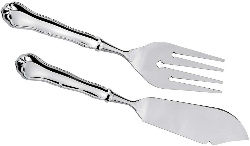 Chippendale hopeiset kalaottimet