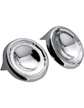 Chippendale hopeinen juustonappi