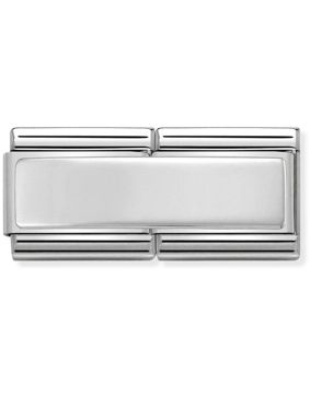 Nomination SilverShine double 330710-01 Silver Kaiverrettava