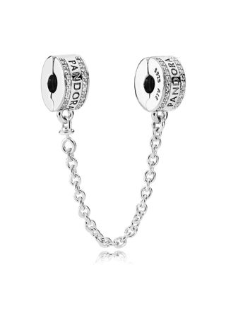Pandora hopeinen turvaketju 792057CZ-05