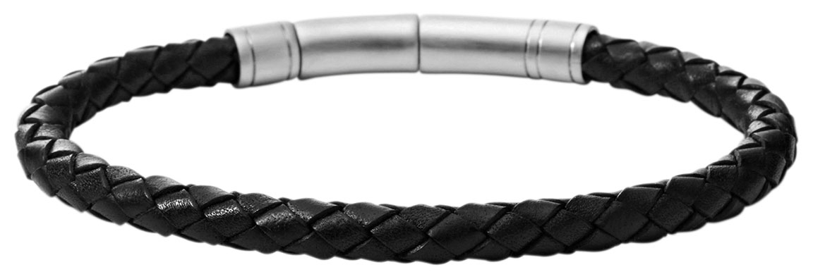 Fossil rannekoru Braided Bracelet Black JF00510797