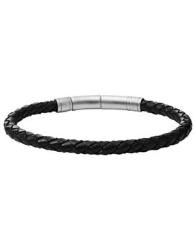 Fossil rannekoru Braided Bracelet Black JF00510797