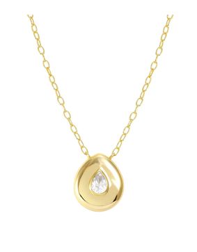 Nomination Domina yellow gold tear drop kaulakoru 240402/015