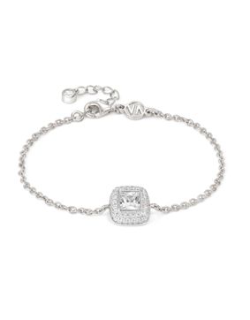 Nomination Domina pave halo silver rannekoru 240405/036